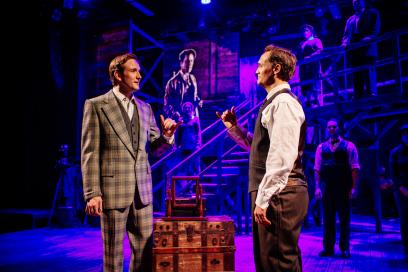 A Thousand Faces: The Lon Chaney Musical. Book by Eric Lane. With Evan Smith & Danny Gardner