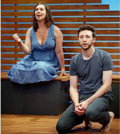 Riverbed by Eric Lane playwright with Miriam Silverman & Adam Green