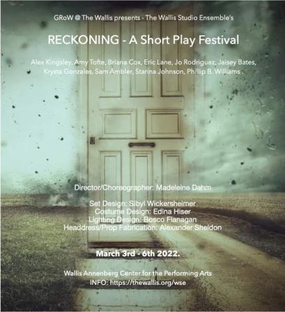 "A Bowl of Soup" in the Wallis Studio Ensemble's "Reckoning" – A Short Play Festival