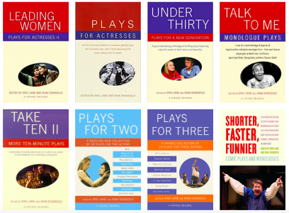 Vintage Books play anthologies edited by Eric Lane & Nina Shengold